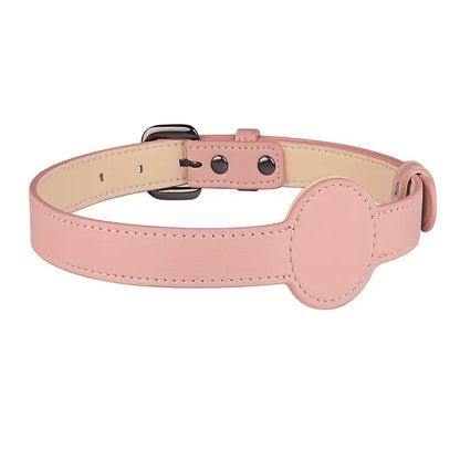 AIRUIDOG Adjustable Faux Leather Dog Collar 🐶✨ Durable, Anti-Lost Design 🎯💖 Pastel Colors for Every Pup! 🌈🐾